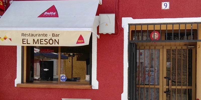 restaurantes bares en calera el meson