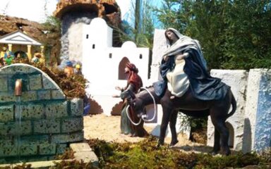 belen parroquial de calera navidad