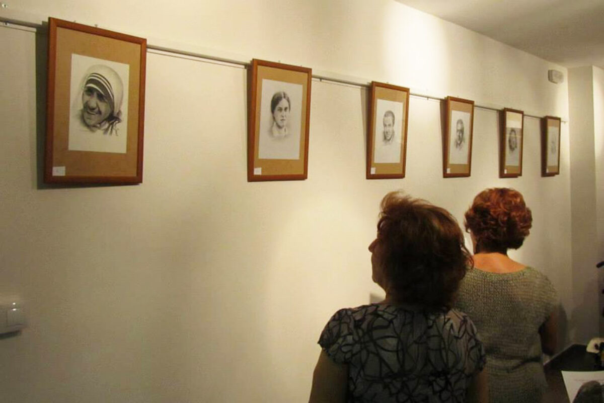 exposicion del pintor eusebio lopez calera y chozas