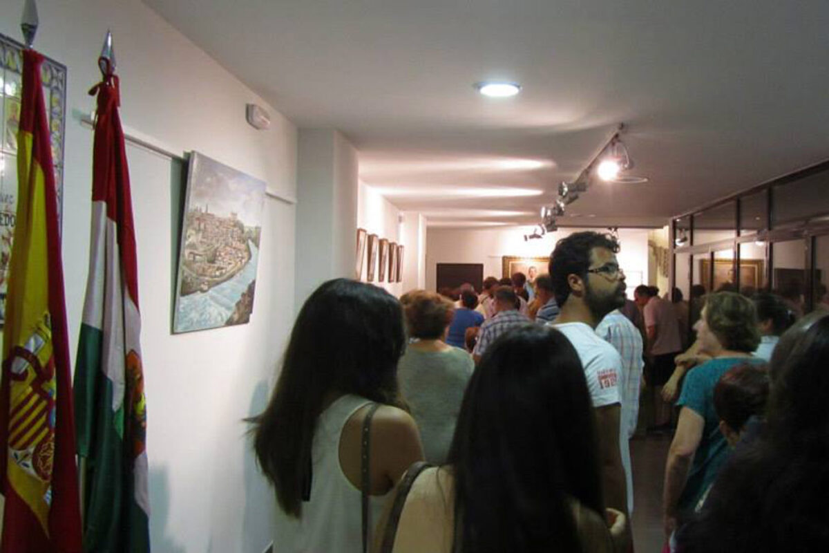 exposicion del pintor eusebio lopez calera y chozas