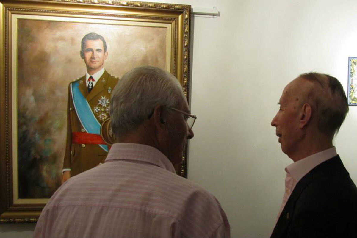 exposicion del pintor eusebio lopez calera y chozas
