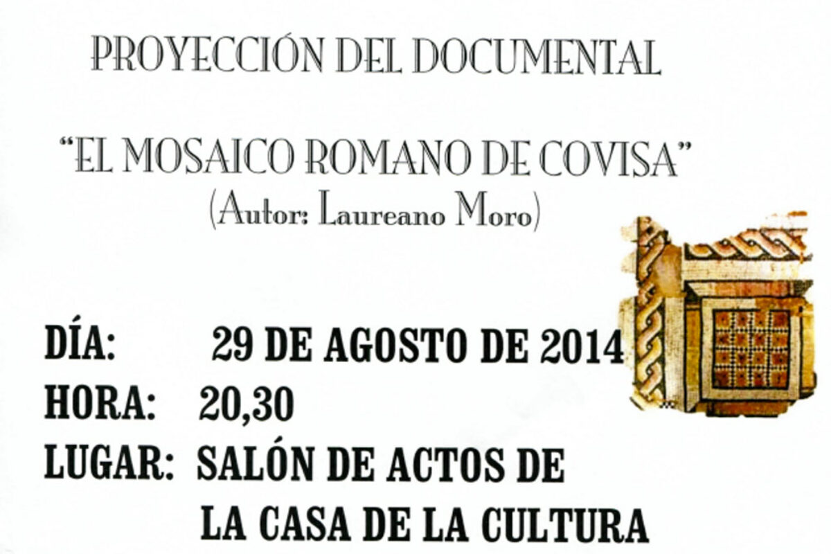 mosaico romano de covisa calera