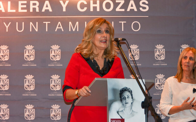 nieves herrero presentacion libro en calera y chozas