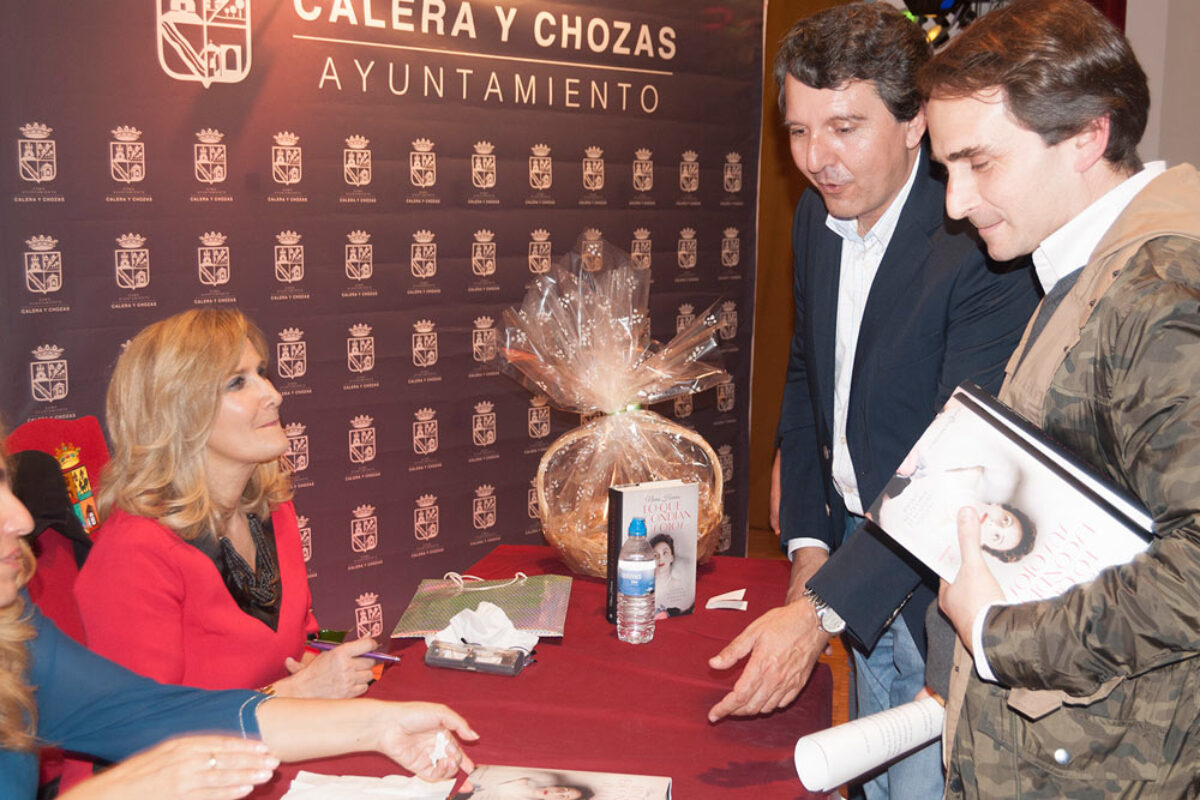 nieves herrero presentacion libro en calera y chozas