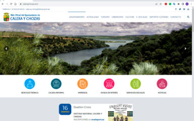 nueva web calera y chozas