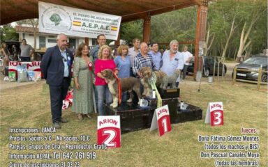 monografica cac del perro de agua espanol abril