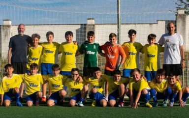 equipo alevin de cd calera campeones