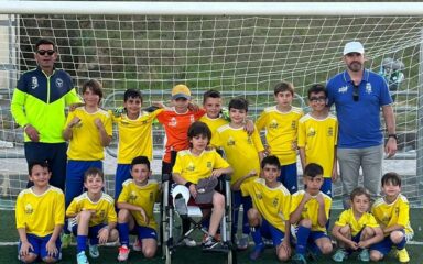 equipo benjamin de cd calera campeones