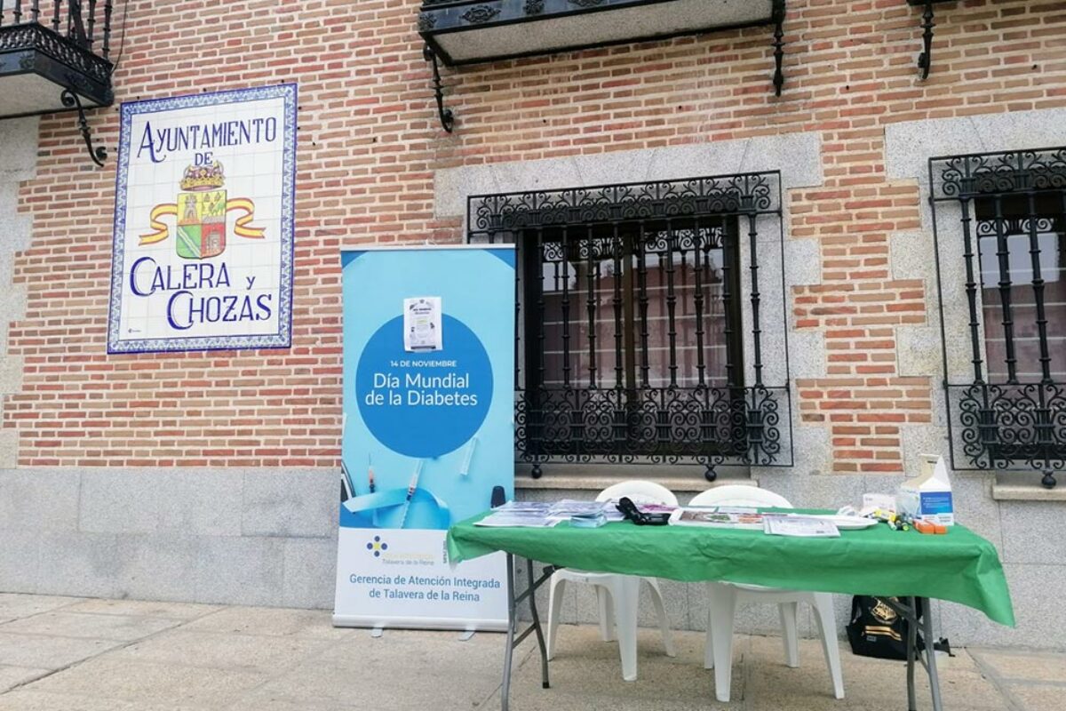 dia mundial de la diabetes en calera y chozas