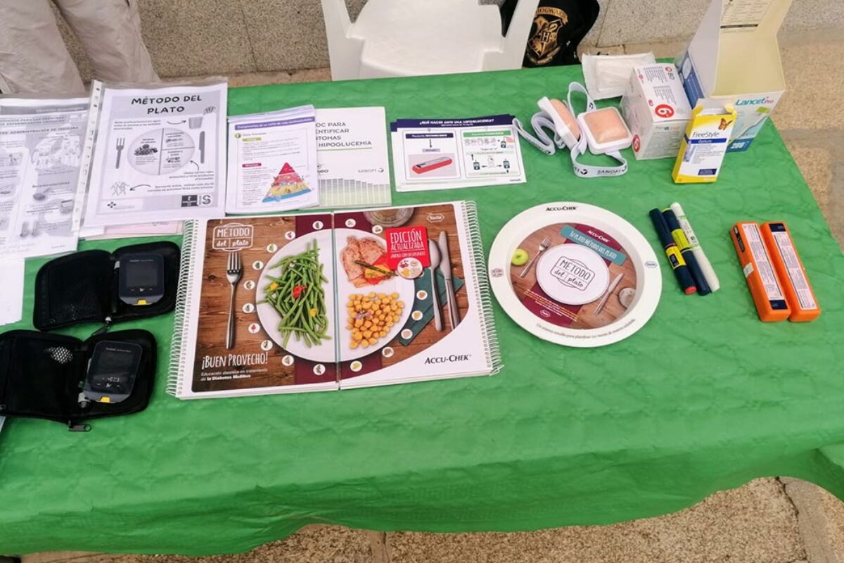 dia mundial de la diabetes en calera y chozas