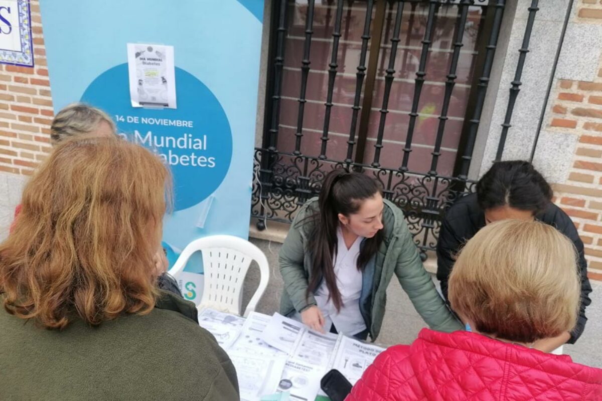 dia mundial de la diabetes en calera y chozas