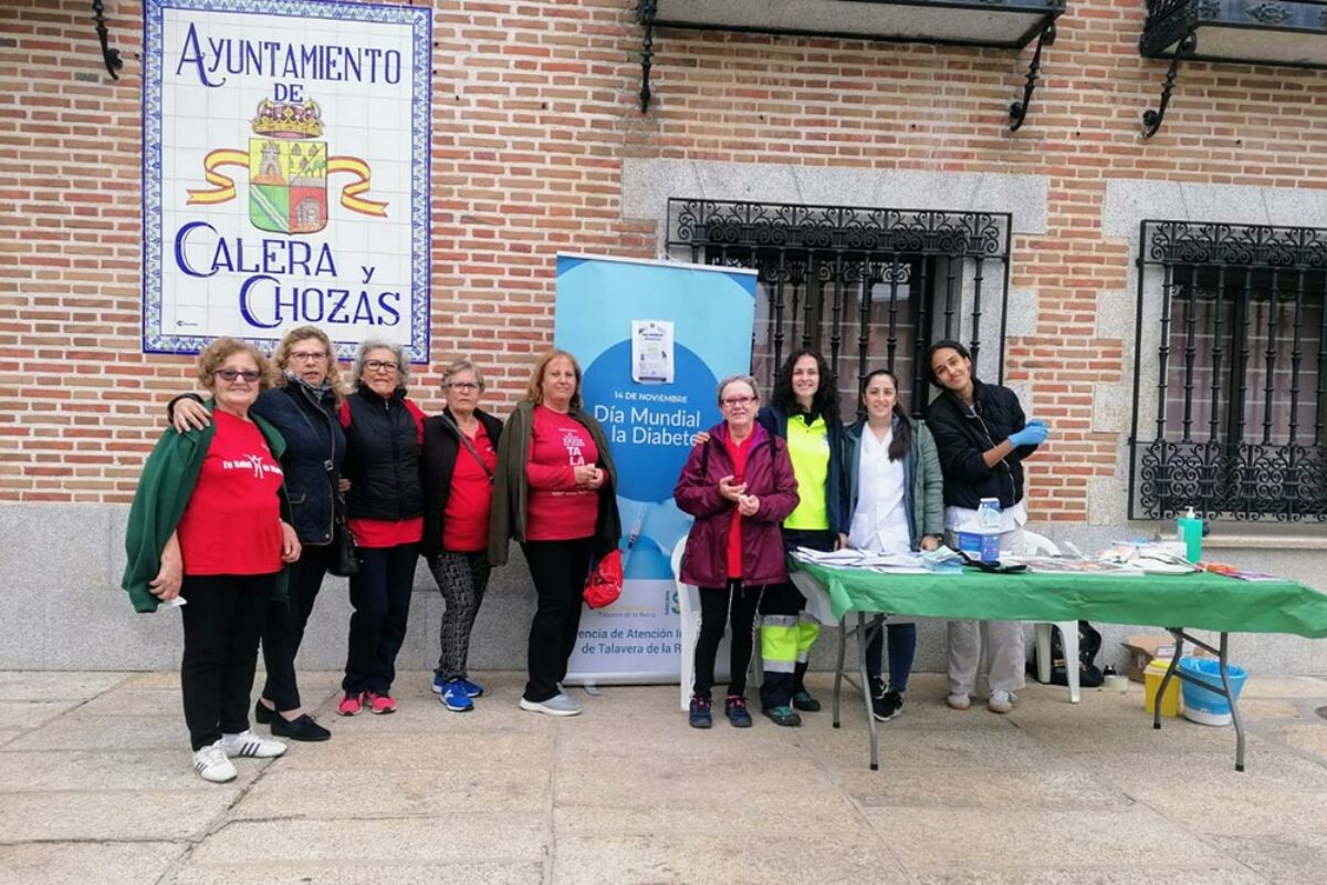 dia mundial de la diabetes en calera y chozas