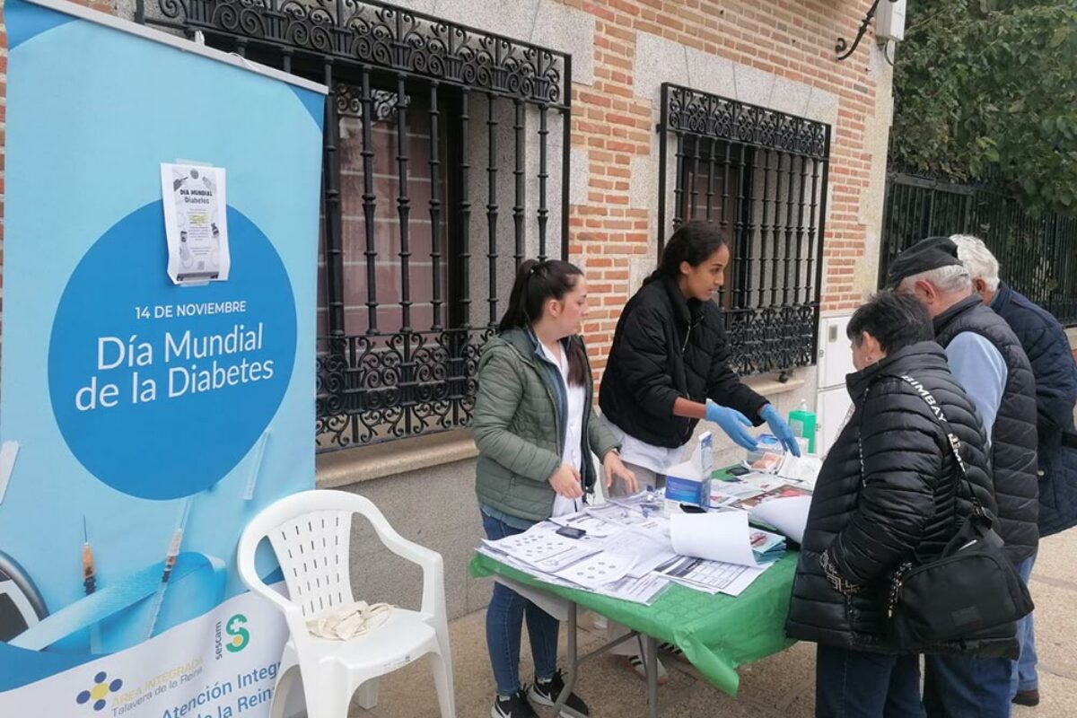 dia mundial de la diabetes en calera y chozas