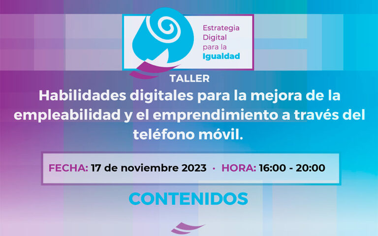 taller mejorar uso telefono movil calera y chozas