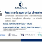 Programa de Apoyo Activo al Empleo – Conservación y Limpieza Edificios Municipales