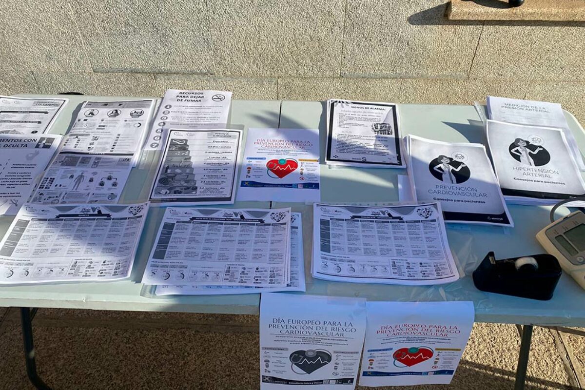 dia europeo para la prevencion riesgo cardiovascular calera y chozas