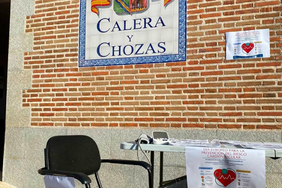 dia europeo para la prevencion riesgo cardiovascular calera y chozas