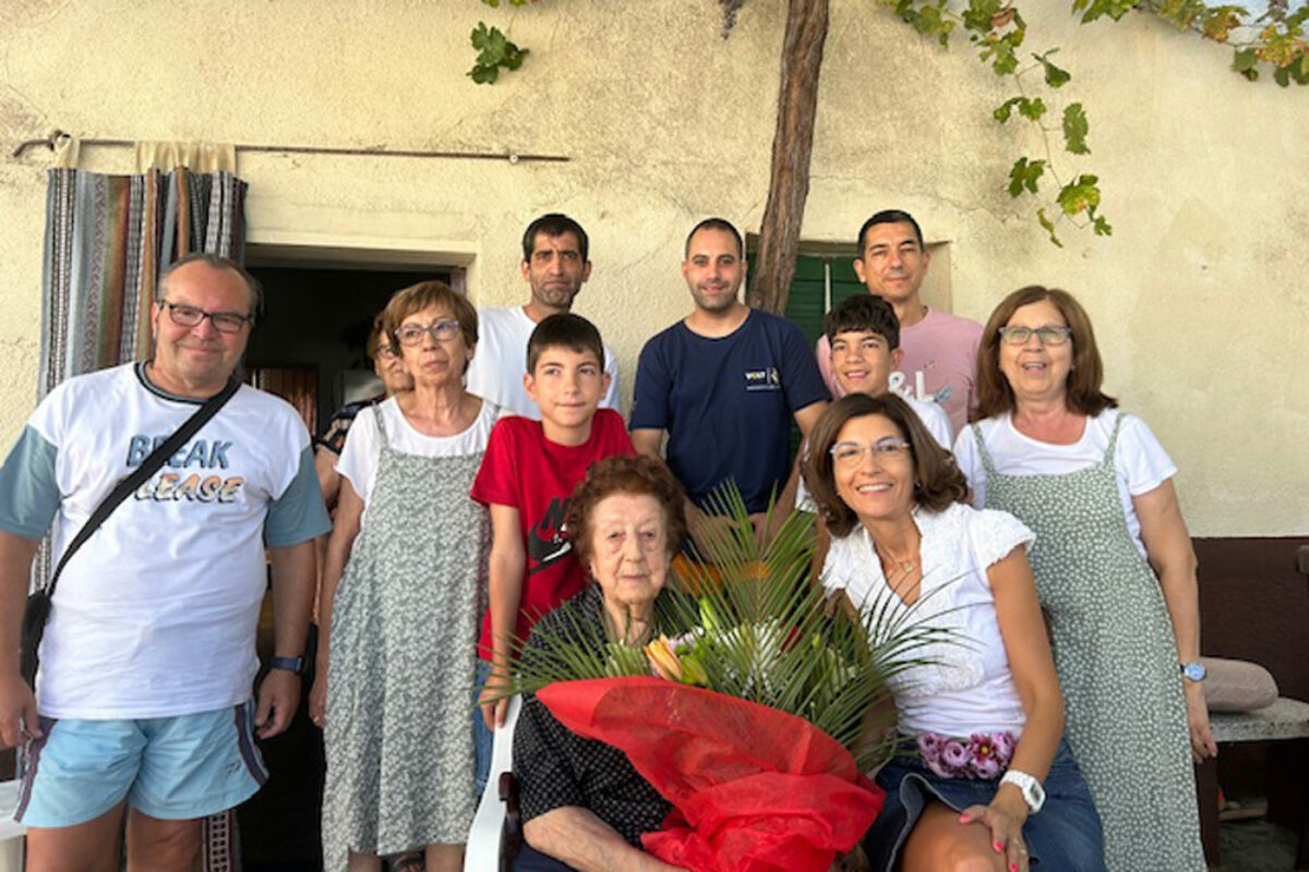 celebracion cumple de petra ibanez rivera calera y chozas
