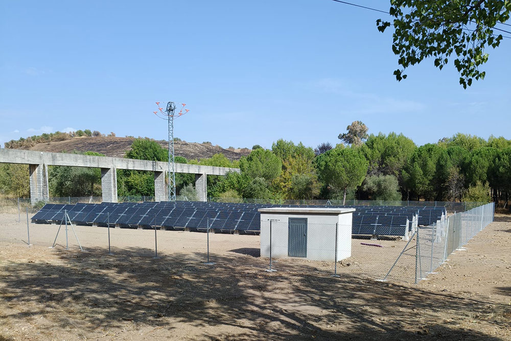 nueva planta fotovoltaica en calera y chozas