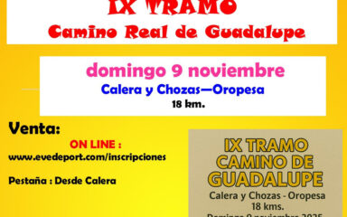 camino de guadalupe calera y chozas