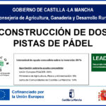Construcción de dos nuevas pistas de pádel en el municipio de Calera y Chozas